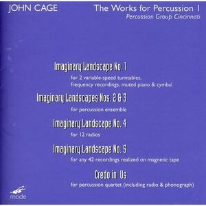 Percussion Group Cincinnati - Works for Percussion 1  DVD